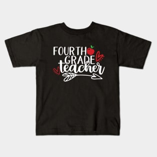 Fourth Grade Teacher Kids T-Shirt